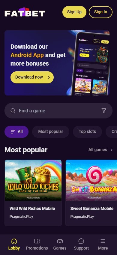 Explore fatbet casino free play